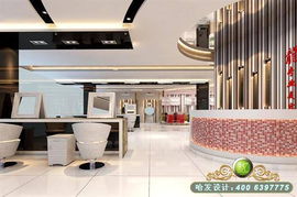 哈发设计 重塑兰州美发与美容空间的现代美学